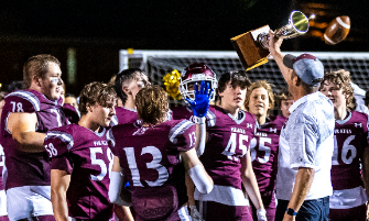 Coach Josh Wells and the Westwood Cup