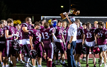 Coach Josh Wells and the Westwood Cup