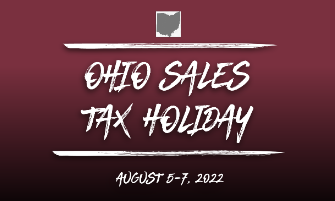 Ohio Sales Tax Holiday Alert