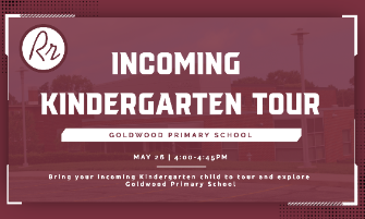 Goldwood Hosting Tour for Incoming Kindergarten Students and Families