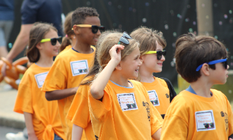 Goldwood 2nd Grade Clap-out Parade