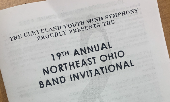 RRHS Bands Play at Northeast Ohio Band Invitational