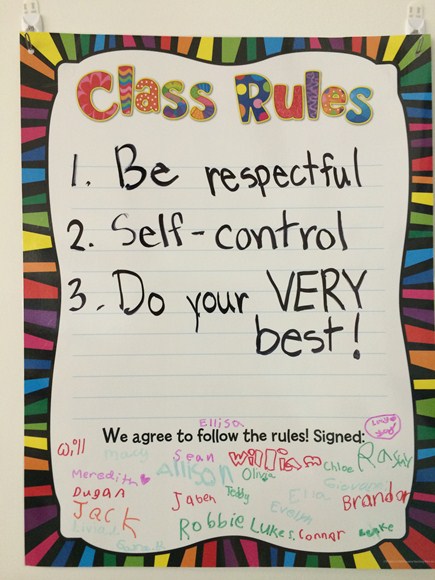 Classroom Rules