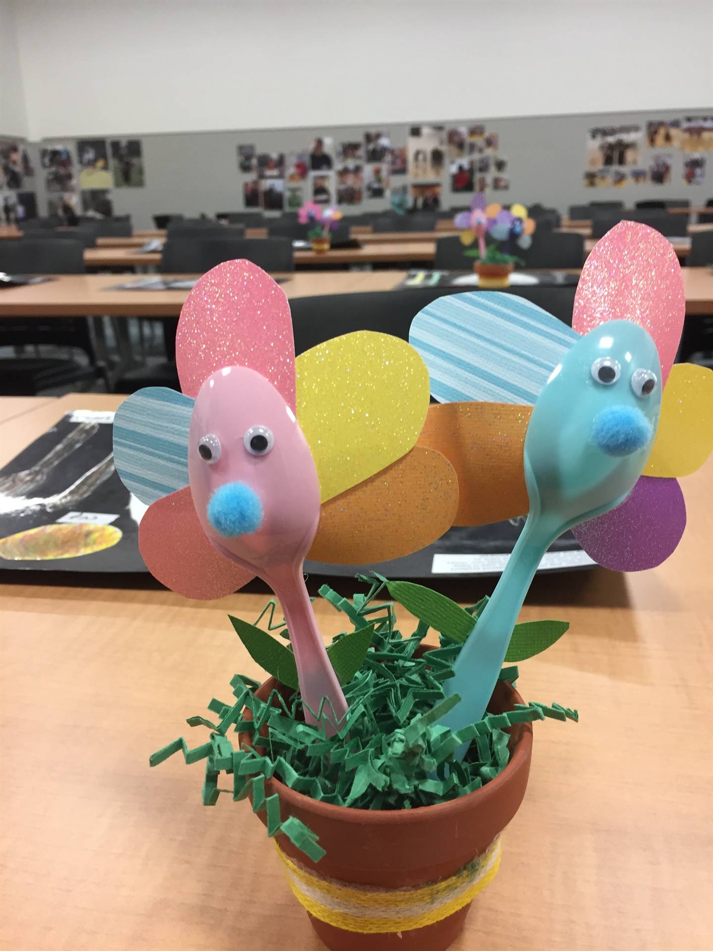 Kensington Students Created the Table Decorations