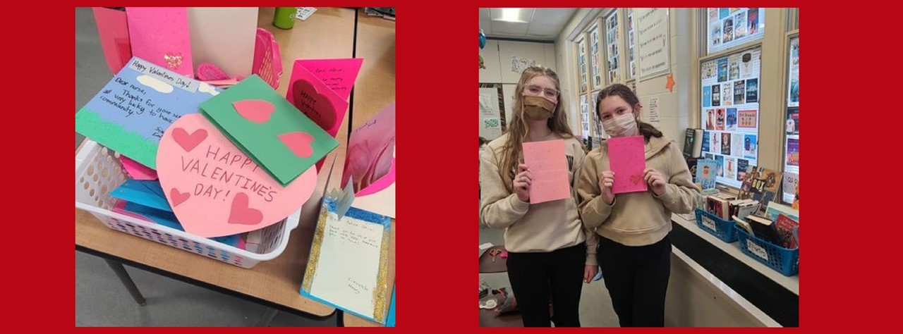 7th Grade Valentine&#39;s Day Cards for First Responders