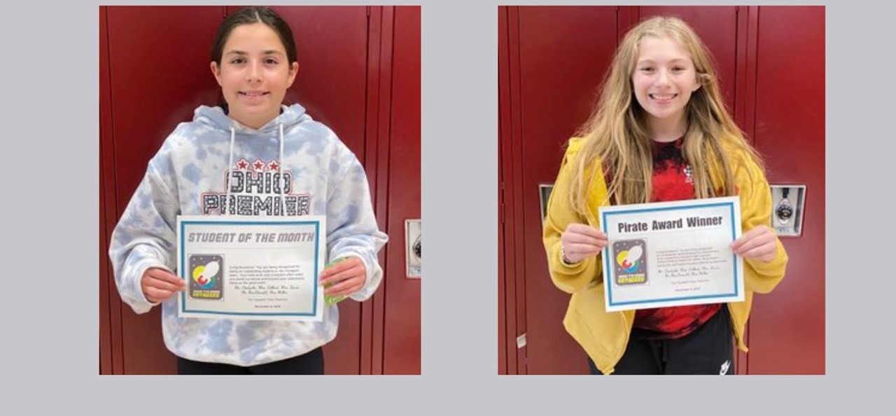 7th Grade Award Winners
