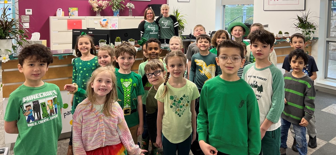 Green and White Spirit Day at Goldwood