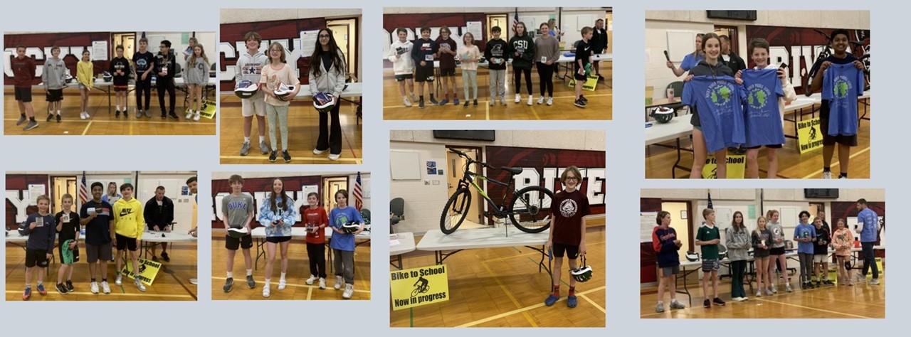 Bike to School Assembly Award Winners